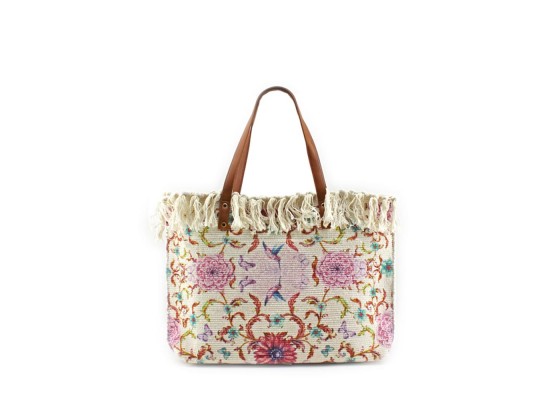 Bolso Hombro de Playa Estampado